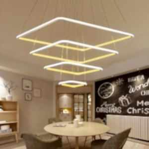 Dikdörtgen 4lü Sarkıt Modern